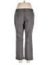 Apt. 9 Solid Gray Dress Pants Size 8 (petite) - photo 2