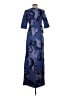 Kay Unger Blue Cocktail Dress Size 2 - photo 2