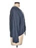 Cooper & Ella 100% Rayon Gray Long Sleeve Blouse Size Lg (3) - photo 4