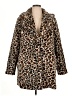 CoffeeShop Animal Print Brown Coat Size 1X - photo 1