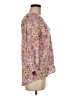 Lush Pink 3/4 Sleeve Blouse Size M - photo 4