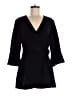 Topshop Solid Black Romper Size 8 - photo 1