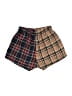 Shein Plaid Brown Shorts Size S - photo 2