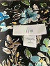 J.Jill 100% Polyester Floral Teal Long Sleeve Blouse Size S - photo 7