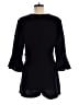 Topshop Solid Black Romper Size 8 - photo 2
