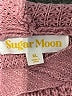 Sugar Moon 100% Polyester Pink Pullover Sweater Size XL - photo 4