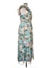 Assorted Brands 100% Polyester Floral Blue Casual Dress Size 14 - photo 4