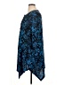 Ice Silk Paisley Blue Casual Dress Size 1X - photo 5