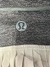 Lululemon Athletica Solid Silver Active Skort Size L (estimated) - photo 3