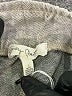Grey State Chevron-herringbone Gray Dress Pants Size Lg (3) - photo 7