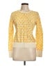 Halogen 100% Cotton Yellow Cardigan Size L - photo 1