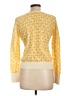 Halogen 100% Cotton Yellow Cardigan Size L - photo 2