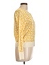 Halogen 100% Cotton Yellow Cardigan Size L - photo 4