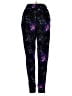Leggings Depot 100% Polyester Stars Black Sweatpants Size S - photo 2