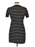 Unbranded 100% Cotton Stripes Black Short Sleeve Turtleneck Size L - photo 2