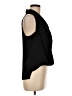 Topshop 100% Polyester Black Sleeveless Blouse Size 6 - photo 4