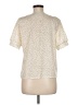 Assorted Brands Ivory Short Sleeve Blouse Size M - photo 2