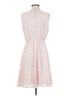 Elle 100% Polyester Hearts Pink Casual Dress Size S - photo 2