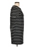 Unbranded 100% Cotton Stripes Black Short Sleeve Turtleneck Size L - photo 4