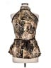 New Directions Brown Sleeveless Blouse Size XL - photo 1