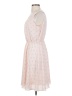 Elle 100% Polyester Hearts Pink Casual Dress Size S - photo 5