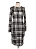 Unbranded Houndstooth Black Casual Dress Size L - photo 1