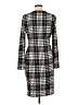 Unbranded Houndstooth Black Casual Dress Size L - photo 2