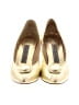 Evan Picone Metallic Gold Heels Size 8 - photo 2