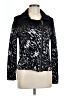 Chico's Animal Print Black Jacket Size Lg (2) - photo 1