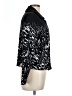 Chico's Animal Print Black Jacket Size Lg (2) - photo 4
