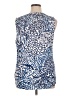 Lilly Pulitzer Blue Sleeveless Blouse Size XL - photo 2