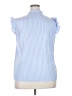 Unbranded Blue Sleeveless Blouse Size XXL - photo 2