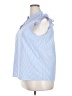Unbranded Blue Sleeveless Blouse Size XXL - photo 5