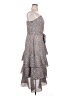 Prettygarden Paisley Gray Teal Cocktail Dress Size XL - photo 4