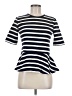 Gap 100% Cotton Black Short Sleeve Top Size M - photo 1