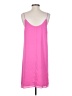 Alya 100% Polyester Solid Pink Casual Dress Size S - photo 2