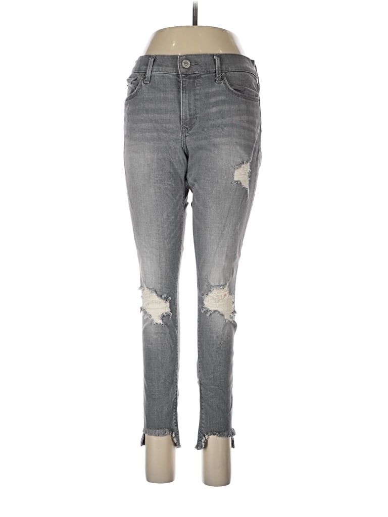 Pre-owned Express Jeans Jeans In Gray