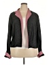 Lily by Firmiana Color Block Black Track Jacket Size 2X - photo 1