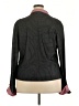 Lily by Firmiana Color Block Black Track Jacket Size 2X - photo 2