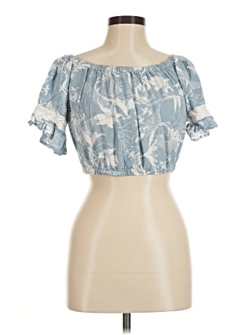 Surf Gypsy Short Sleeve Blouse (view 1)