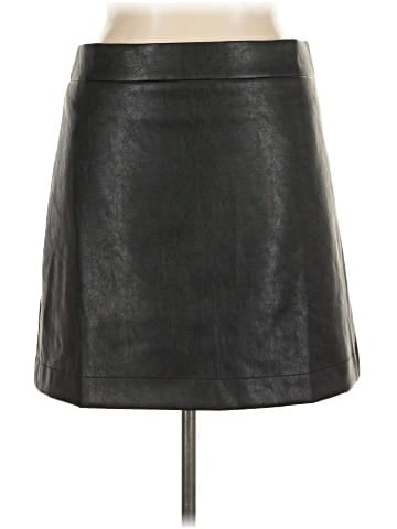 J.Crew Factory Store Faux Leather Skirt (view 1)