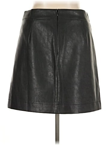 J.Crew Factory Store Faux Leather Skirt (view 2)