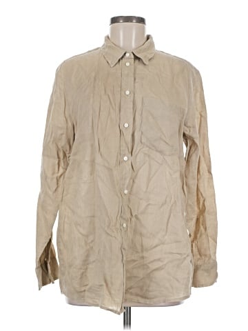 Gap Long Sleeve Button-Down Shirt (view 1)