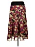 Assorted Brands Graphic Red Casual Skirt Size 1X - photo 2