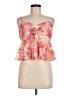 Miami 100% Polyester Pink Sleeveless Blouse Size M - photo 1