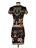 Topshop Graphic Black Casual Dress Size 4 - photo 2