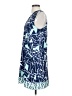 Britt Ryan Graphic Blue Casual Dress Size S - photo 5