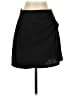 Shein 100% Polyester Solid Black Casual Skirt Size 4 - photo 1