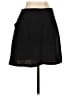 Shein 100% Polyester Solid Black Casual Skirt Size 4 - photo 2