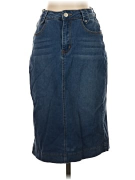 Unbranded Denim Skirt (view 1)